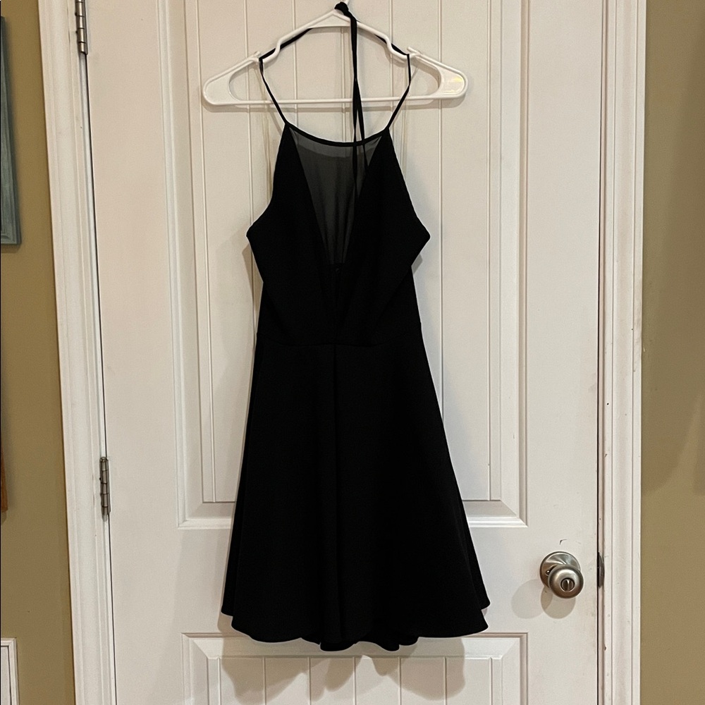 Gianni Bini Black Dress size large lots of stretch